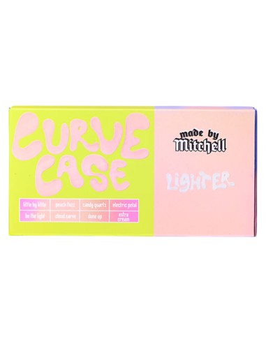 Made By Mitchell Curve Case Cream Blusher Bronzer Palette Lighter