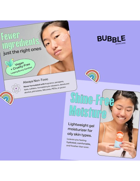 Bubble Skincare Level Up Balancing Gel Moisturizer