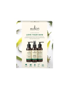 Sukin Love Your Skin - 3 Step Face Kit
