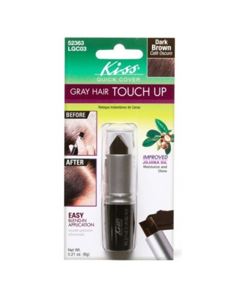 Kiss New York ProfessionalQuick Cover Gray Hair Touch Up LGC03 Kiss New York ProfessionalQuick Cover Gray Hair Touch Up LGC03