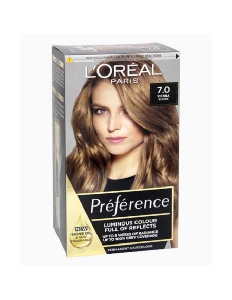 Preference Luminous Permanent Hair Color Vienna Blonde Preference Luminous Permanent Hair Color Vienna Blonde