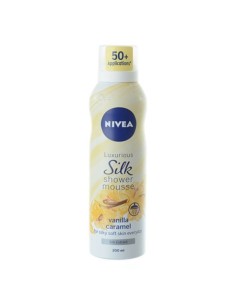 Nivea Bath CareLuxurious Silk Vanilla Caramel Shower Mousse