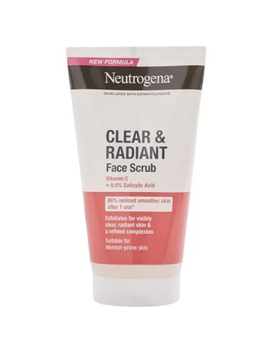 Neutrogena Clear And Radiant Face Scrub Neutrogena Clear And Radiant Face Scrub