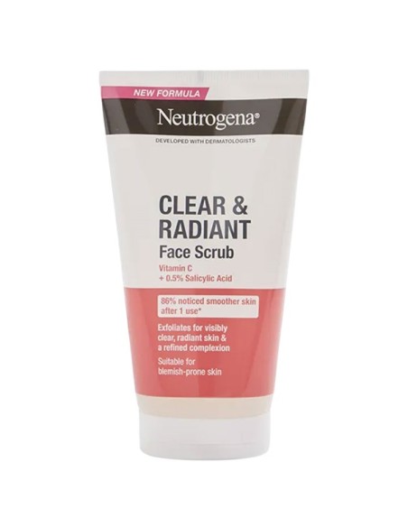 Neutrogena Clear And Radiant Face Scrub Neutrogena Clear And Radiant Face Scrub