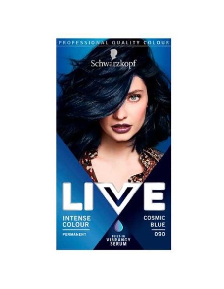 Live Color Intense Permanent Colours 090 Cosmic Blue Live Color Intense Permanent Colours 090 Cosmic Blue