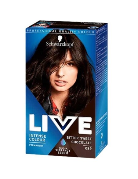 Live Color Intense Permanent Colours 89 Bitter Sweet Chocolate Live Color Intense Permanent Colours 89 Bitter Sweet Chocolate