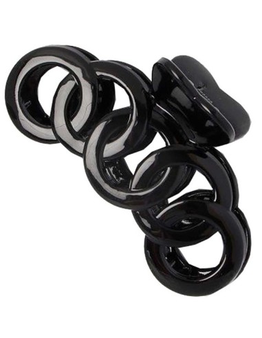 Circles Design Black Clamp 8144 Circles Design Black Clamp 8144