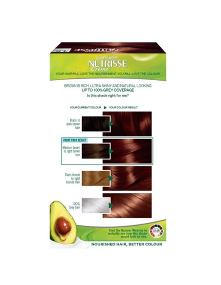 Nutrisse Creme Permanent Nourishing Hair Colour 4.5 Auburn Nutrisse Creme Permanent Nourishing Hair Colour 4.5 Auburn