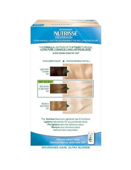GarnierNutrisse Ultra Blonde Maximum Lightener GarnierNutrisse Ultra Blonde Maximum Lightener