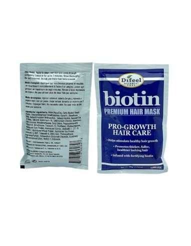 Difeel Biotin Pro Growth Biotin Hair Mask Sachet Difeel Biotin Pro Growth Biotin Hair Mask Sachet