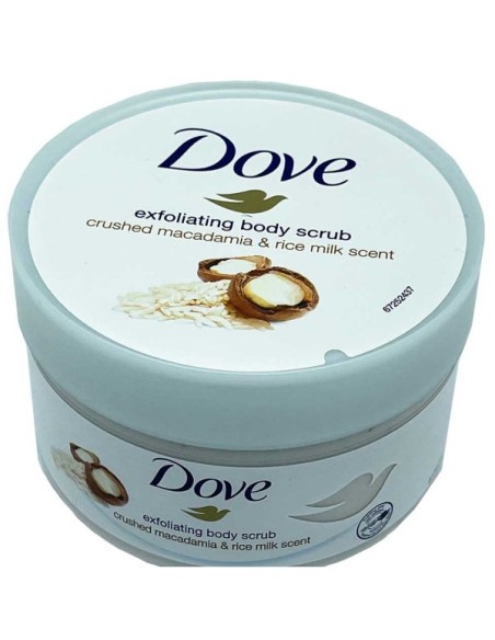 Exfoliating Body Scrub With Macadamia And Rice Milk