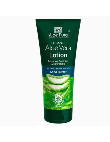 OptimaAloe Pura Organic Aloe Vera Lotion With Shea Butter