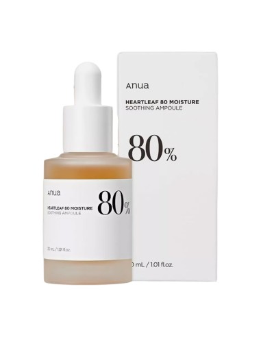 AnuaAnua Heartleaf 80 Percent Moisture Soothing Ampoule