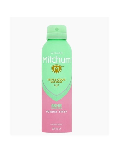 Mitchum Triple Odor Defense Deodorant Powder Fresh Mitchum Triple Odor Defense Deodorant Powder Fresh