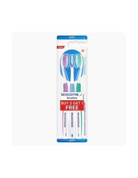 Sensodyne Sensitive Toothbrush Value Pack Sensodyne Sensitive Toothbrush Value Pack