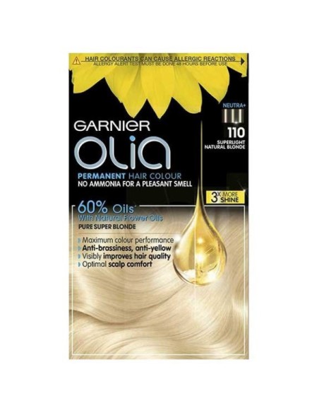 Olia Permanent Hair Color 110 Super Light Natural Blonde Olia Permanent Hair Color 110 Super Light Natural Blonde