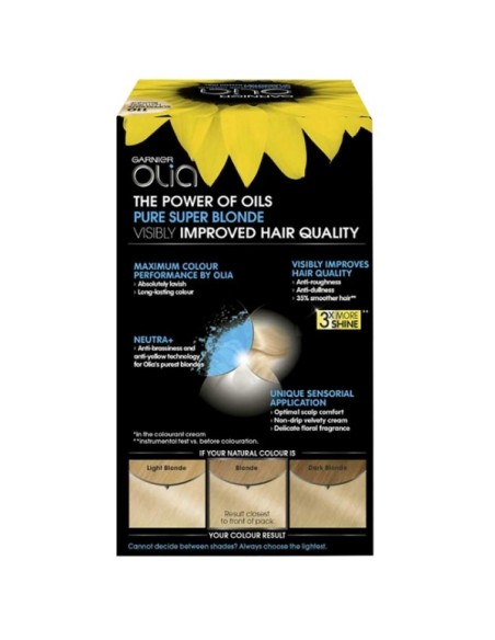 Olia Permanent Hair Color 110 Super Light Natural Blonde Olia Permanent Hair Color 110 Super Light Natural Blonde