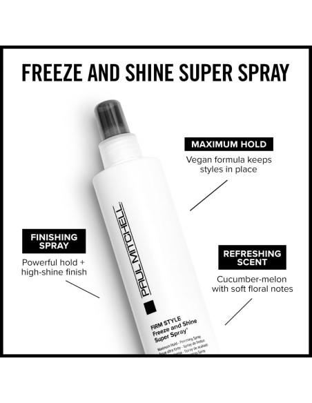 Paul MitchellFirm Style Freeze And Shine Super Spray Paul MitchellFirm Style Freeze And Shine Super Spray
