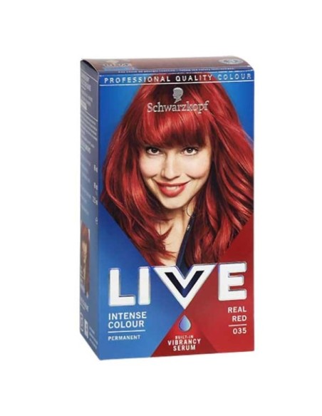 Live Intense Permanent Colours 035 Real Red Live Intense Permanent Colours 035 Real Red
