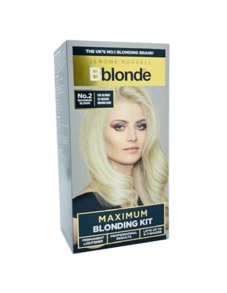 Jerome Russell Maximum Blonding Kit No 2 Blonde To Medium Brown Hair Jerome Russell Maximum Blonding Kit No 2 Blonde To Medium Brown Hair