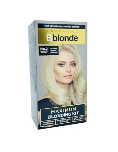 Jerome Russell Maximum Blonding Kit No 2 Blonde To Medium Brown Hair Jerome Russell Maximum Blonding Kit No 2 Blonde To Medium Brown Hair