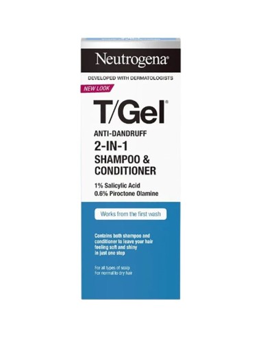 Neutrogena Neutrogena T Gel 2In1 Anti Dandruff Shampoo Conditioner Neutrogena Neutrogena T Gel 2In1 Anti Dandruff Shampoo Conditioner
