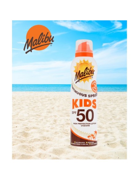 Malibu Kids Continuous Lotion Spray SPF50 Malibu Kids Continuous Lotion Spray SPF50