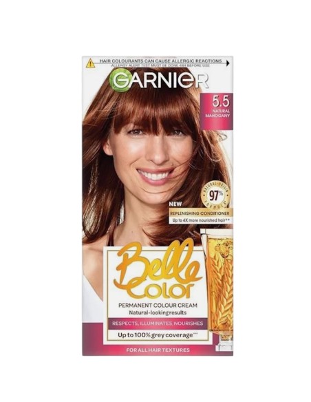GarnierBelle Color Creme Permanent 5.5 Natural Mahogany GarnierBelle Color Creme Permanent 5.5 Natural Mahogany