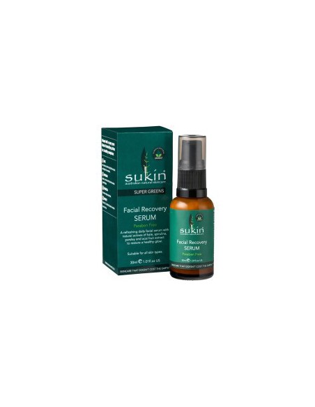 Sukin Super Greens Facial Recovery Serum