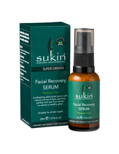 Sukin Super Greens Facial Recovery Serum