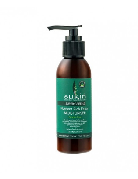 Sukin Super Greens Nutrient Rich Facial Moisturiser Sukin Super Greens Nutrient Rich Facial Moisturiser