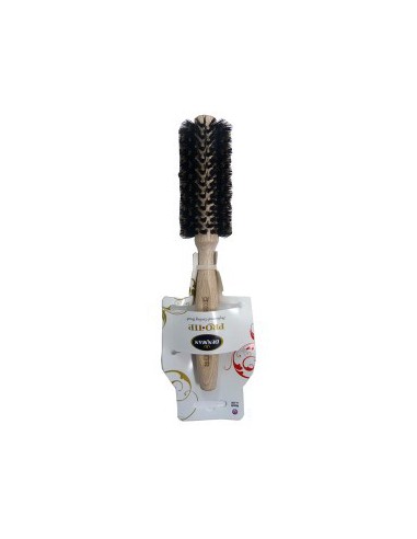 Protip Wooden Thick Bristle Professional Curling Brush