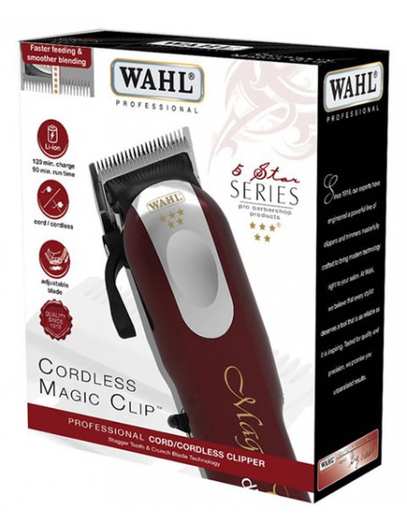 Hair Clippers5 Star Series Cordless Magic Clip Professional Cordless Clipper