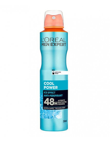 Men Expert Cool Power 48H Anti Perspriant Deodorant Spray Men Expert Cool Power 48H Anti Perspriant Deodorant Spray