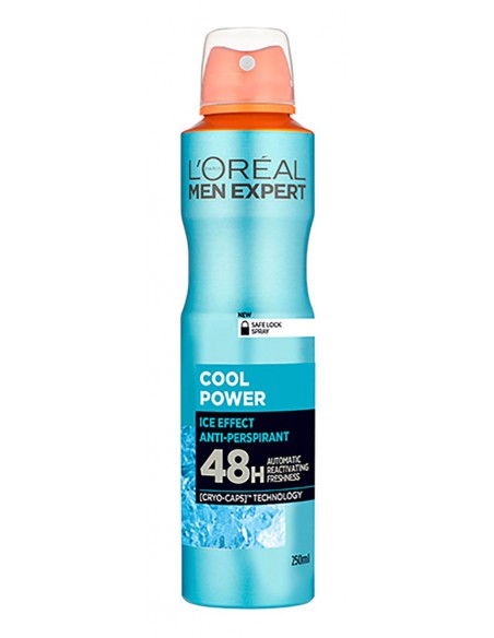 Men Expert Cool Power 48H Anti Perspriant Deodorant Spray Men Expert Cool Power 48H Anti Perspriant Deodorant Spray
