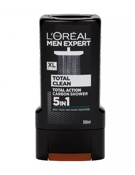 Men Expert Total Clean Carbon 5 In 1 Shower Gel Men Expert Total Clean Carbon 5 In 1 Shower Gel