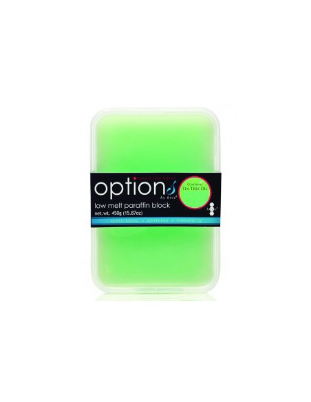 Options Tea Tree Oil Low Melt Paraffin Block Options Tea Tree Oil Low Melt Paraffin Block