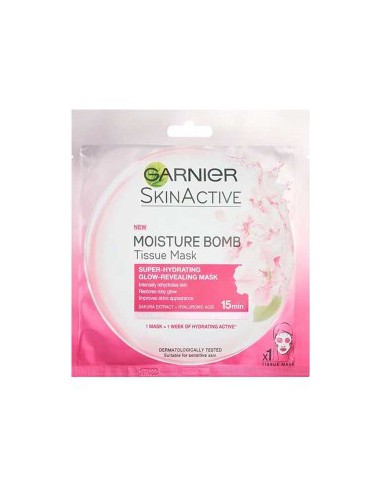 Skin Active Moisture Bomb Glow Revealing Tissue Mask