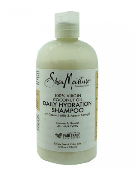 Shea Moisture100 Percent Virgin Coconut Oil Daily Hydration Shampoo Shea Moisture100 Percent Virgin Coconut Oil Daily Hydration Shampoo