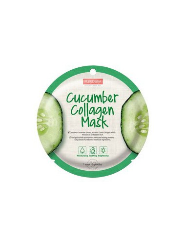 Purederm Cucumber Collagen Mask