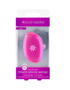 Brush Works Miracle Silicone Oval Sponge