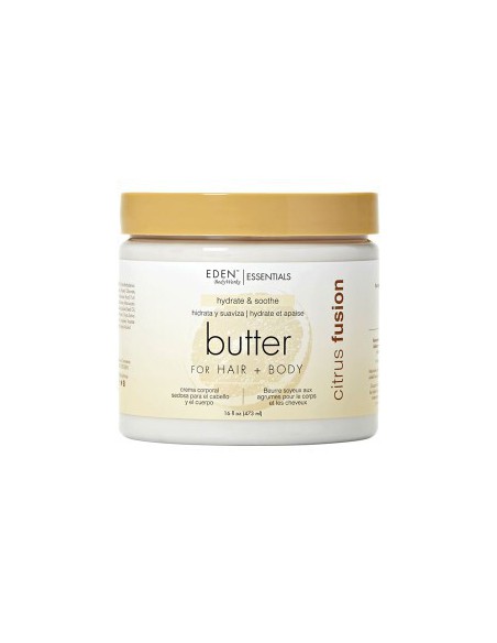 Essentials Citrus Fusion Hair And Body Butter Essentials Citrus Fusion Hair And Body Butter