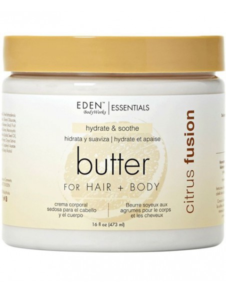 Essentials Citrus Fusion Hair And Body Butter Essentials Citrus Fusion Hair And Body Butter