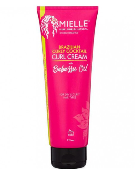 Brazilian Curly Cocktail Curl Cream With Babassu Oil Brazilian Curly Cocktail Curl Cream With Babassu Oil