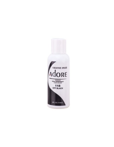 Adore Shining Semi Permanent Hair Color Off Black Adore Shining Semi Permanent Hair Color Off Black