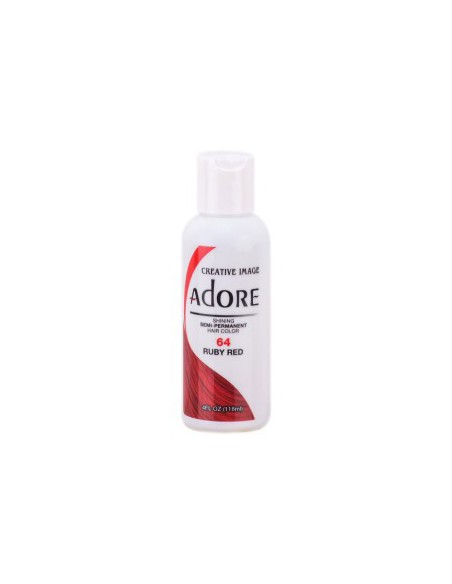 Adore Shining Semi Permanent Hair Color Ruby Red Adore Shining Semi Permanent Hair Color Ruby Red