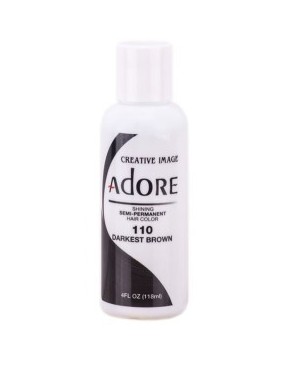 Adore Shining Semi Permanent Hair Color Darkest Brown