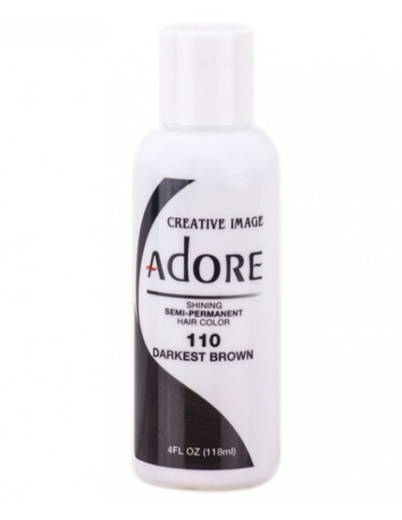Adore Shining Semi Permanent Hair Color Darkest Brown Adore Shining Semi Permanent Hair Color Darkest Brown