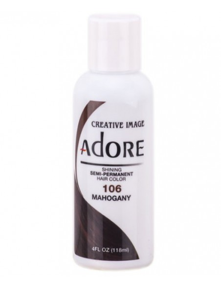 Adore Shining Semi Permanent Hair Color Mahogany Adore Shining Semi Permanent Hair Color Mahogany