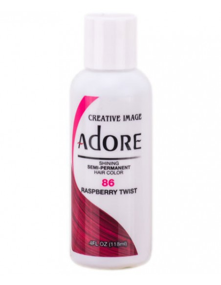 Adore Shining Semi Permanent Hair Color Raspberry Twist Adore Shining Semi Permanent Hair Color Raspberry Twist